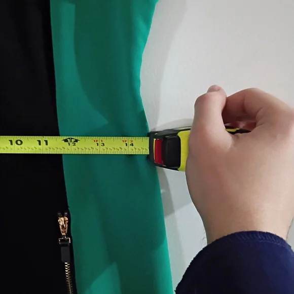 Calvin Klein Green and Black Mini Dress - Picture 10 of 11